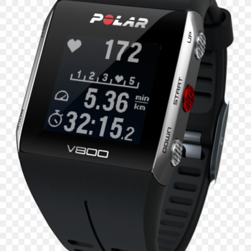 Watch Polar V800 Heart Rate Monitor Horse Polar Electro, PNG, 1024x1024px, Watch, Activity Monitors, Brand, Dive Computer, Gps Navigation Systems Download Free