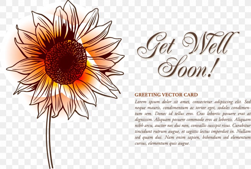 Watercolor Painting Graphic Design Euclidean Vector, PNG, 1056x713px, Watercolor Painting, Art, Brand, Common Sunflower, Cut Flowers Download Free
