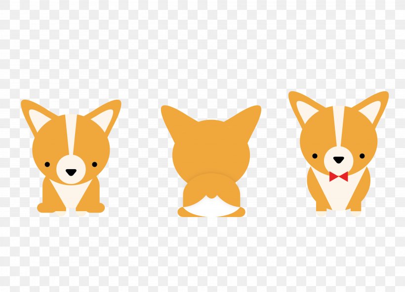 Chihuahua Dog Breed Puppy Pembroke Welsh Corgi Red Fox, PNG, 3750x2708px, Chihuahua, Breed, Carnivoran, Cartoon, Dog Download Free