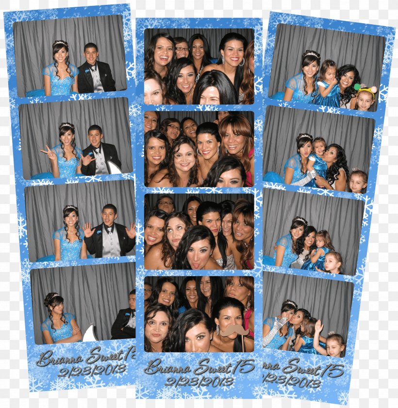 Photo Booth Quinceañera Collage Birthday, PNG, 1881x1927px, Photo Booth, Birthday, Collage, Facial Expression, Idea Download Free