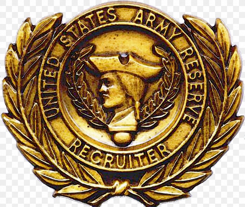United States Army Recruiting Command Uniform Service Recruiter Badges Military Badges Of The United States, PNG, 970x818px, United States, Army Combat Uniform, Badge, Badges Of The United States Army, Brass Download Free