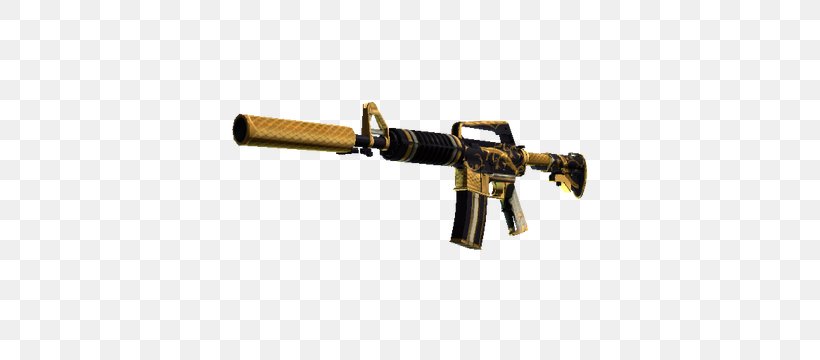Counter-Strike: Global Offensive M4A1-S Boreal Forest M4 Carbine Golden Coil, PNG, 360x360px, Watercolor, Cartoon, Flower, Frame, Heart Download Free