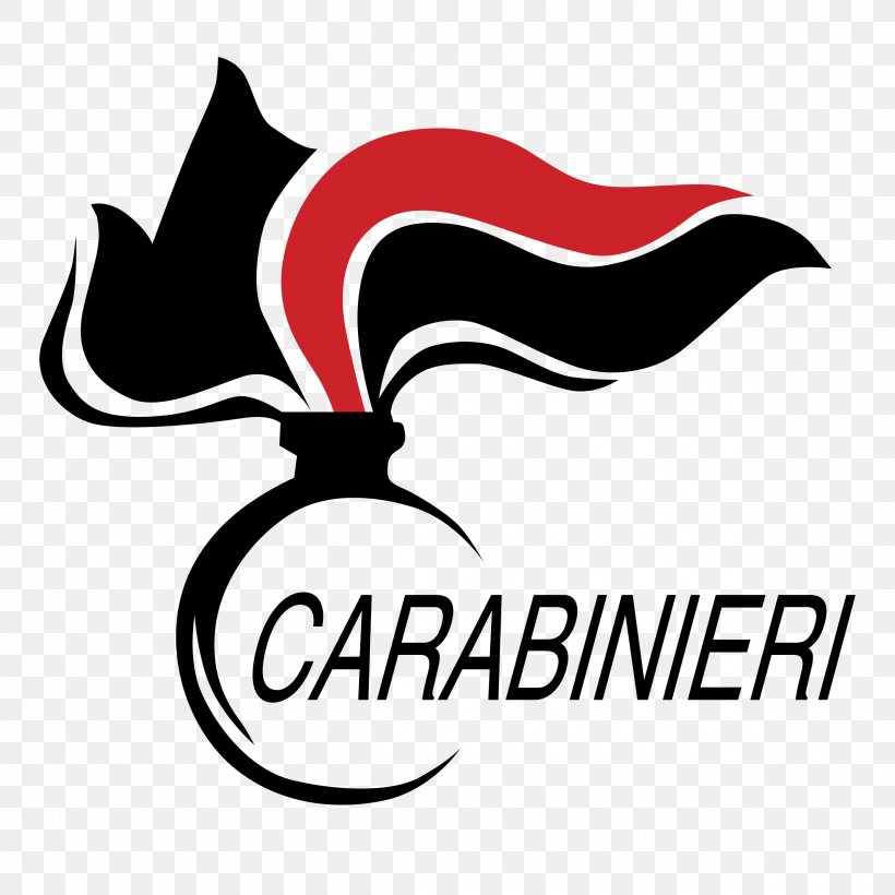 Logo Carabinieri Italy Vector Graphics Police, PNG, 2400x2400px, Logo, Artwork, Beak, Black And White, Brand Download Free