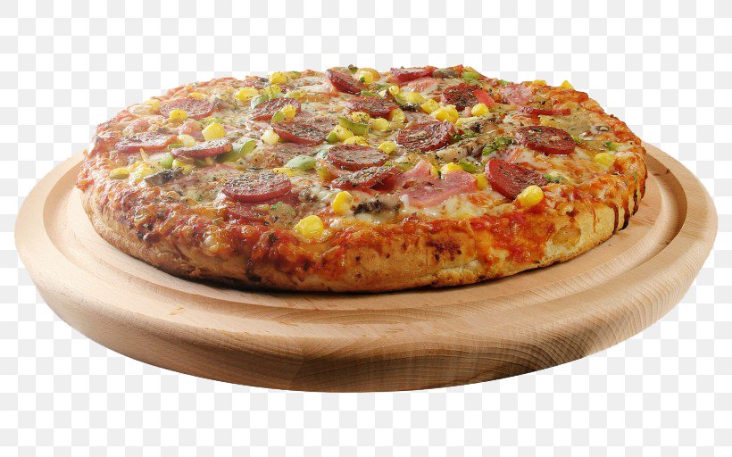 Sicilian Pizza Ham Italian Cuisine Meat Pie, PNG, 820x512px, Pizza, California Style Pizza, Cuisine, Dish, European Food Download Free