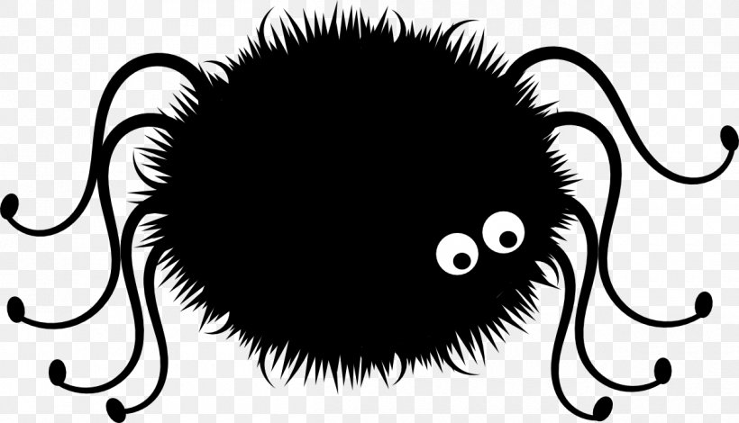 Spider Clip Art, PNG, 1200x688px, Spider, Black And White, Blog, Carnivoran, Cat Download Free