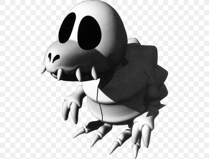 Super Mario RPG Bowser Paper Mario New Super Mario Bros, PNG, 500x624px, Super Mario Rpg, Black And White, Bowser, Dry Bones, Fictional Character Download Free