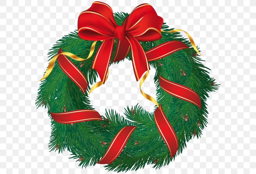 Wreath Christmas Ornament Candy Cane Clip Art, PNG, 600x558px, Wreath, Advent, Candy Cane, Christmas, Christmas Card Download Free