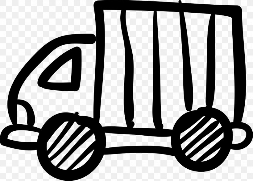 Car Truck Drawing Transport, PNG, 980x702px, Car, Black And White, Drawing, Hand Truck, Light Truck Download Free