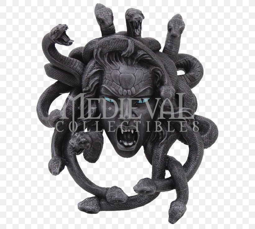 Perseus With The Head Of Medusa Snake Gorgon Poseidon, PNG, 736x736px, Medusa, Athena, Figurine, Gorgon, Greek Mythology Download Free