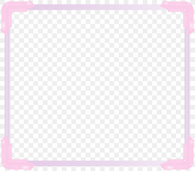 Pink Rectangle Magenta, PNG, 3000x2624px, Corner Frame, Magenta, Paint, Pink, Rectangle Download Free