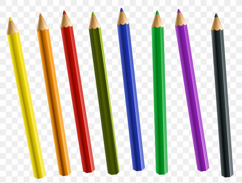 Colored Pencil Writing Implement, PNG, 4488x3406px, Pencil, Color, Color Scheme, Colored Pencil, Crayon Download Free