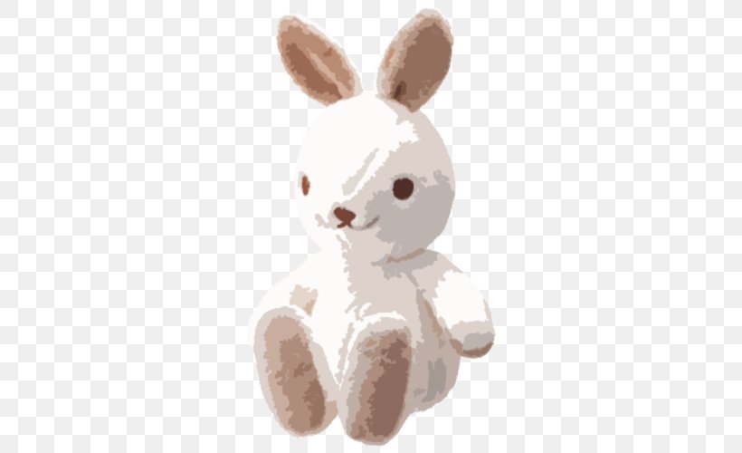 Domestic Rabbit Easter Bunny Hare Stuffed Animals & Cuddly Toys, PNG, 500x500px, Domestic Rabbit, Easter, Easter Bunny, Hare, Plush Download Free
