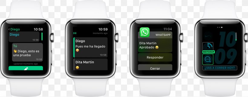 Feature Phone Apple Watch Series 3 Apple Watch Series 2 WhatsApp, PNG, 2224x872px, Feature Phone, Apple, Apple Watch, Apple Watch Series 2, Apple Watch Series 3 Download Free