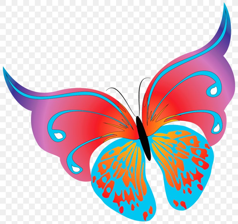 Butterfly Clip Art, PNG, 820x770px, Watercolor, Cartoon, Flower, Frame, Heart Download Free