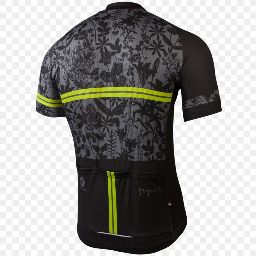 Cycling Jersey T-shirt Sleeve, PNG, 1200x1200px, Jersey, Bib, Black, Clothing, Cycling Download Free