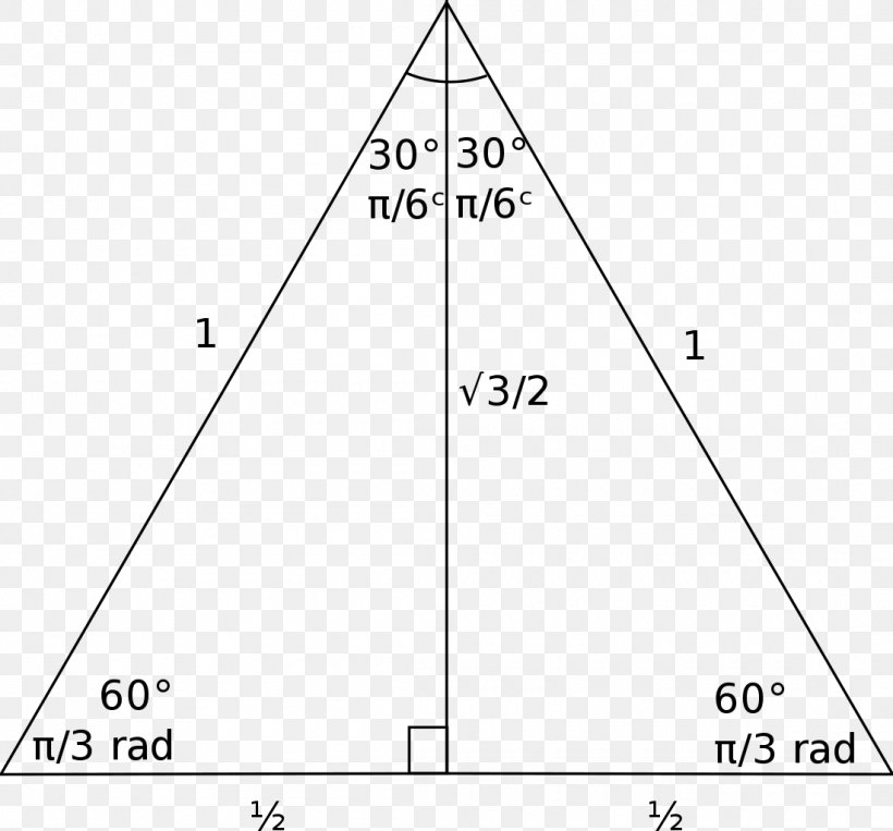 Right Triangle Trigonometry Geometry, PNG, 1100x1024px, Triangle, Area, Black And White, Diagram, Electrical Network Download Free