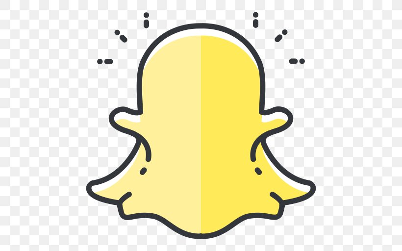 Social Media Snapchat, PNG, 512x512px, Social Media, Area, File Size, Online Chat, Organism Download Free