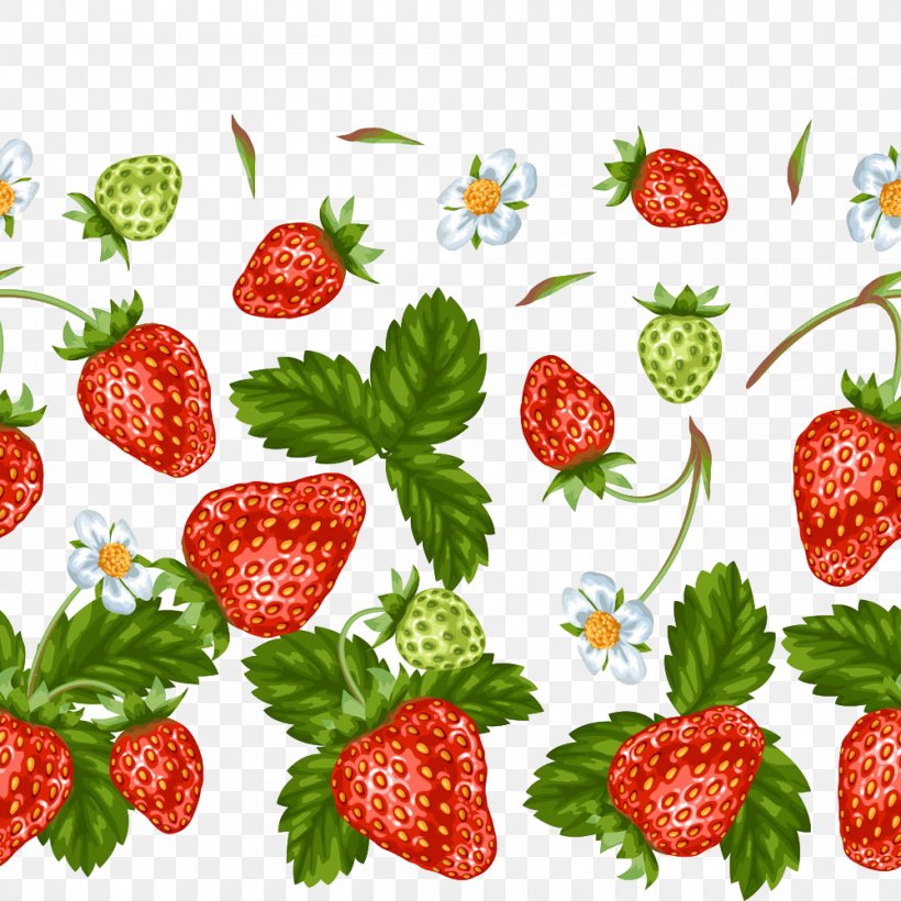 Strawberry Aedmaasikas Clip Art, PNG, 1000x1000px, Strawberry, Aedmaasikas, Amorodo, Berry, Drawing Download Free