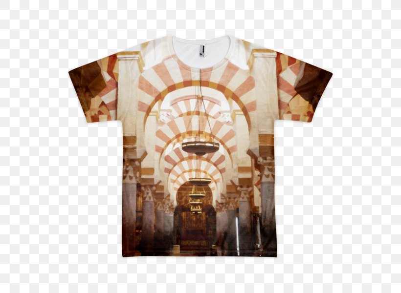T-shirt Islam Muslim Hajj Mosque Of Cordoba, PNG, 600x600px, Tshirt, Brand, Fashion, Hajj, Islam Download Free