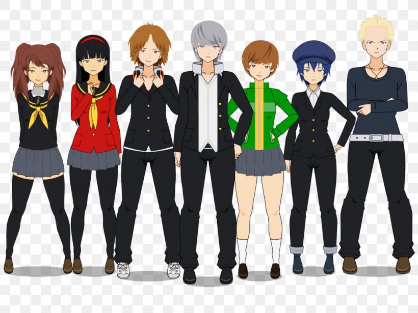 Shin Megami Tensei: Persona 4 Persona 5 Fan Art Kisekae Set System, PNG, 1032x774px, Watercolor, Cartoon, Flower, Frame, Heart Download Free