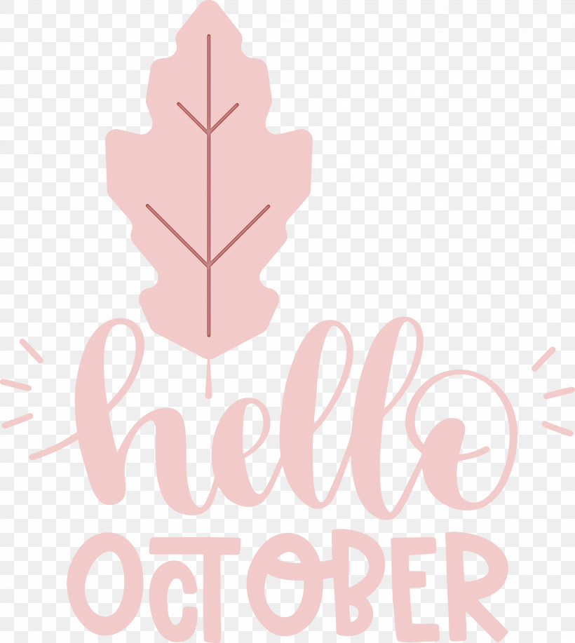 Hello October October, PNG, 2682x3000px, Hello October, Biology, Flower, Leaf, Logo Download Free