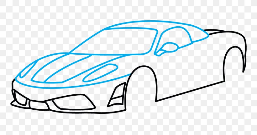 Sports Car Enzo Ferrari Drawing, PNG, 768x432px, Car, Area, Art, Artwork, Automotive Design Download Free