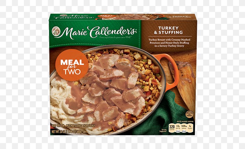 Stuffing Gravy Marie Callender's Turkey Meat Food, PNG, 500x500px, Stuffing, Breakfast Cereal, Cooking, Cookware And Bakeware, Cuisine Download Free