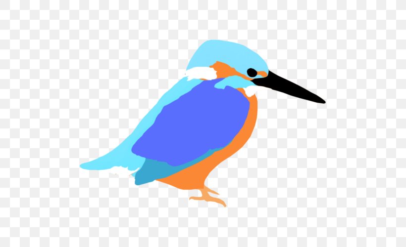 Beak Common Kingfisher Clip Art Illustration Silhouette, PNG, 500x500px, Beak, Bird, Common Kingfisher, Fauna, Feather Download Free