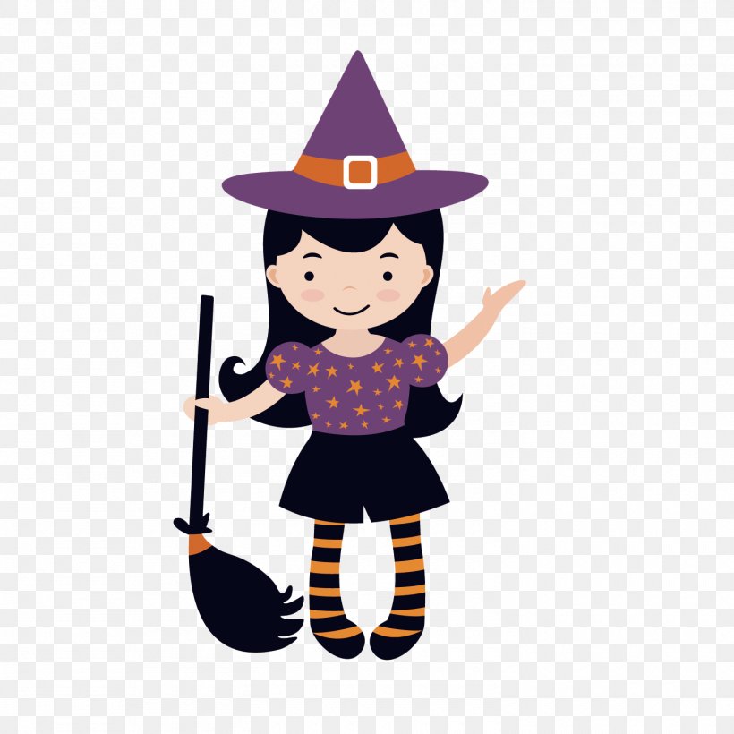 Halloween Witchcraft Royalty-free Clip Art, PNG, 1500x1500px, Halloween, Free Content, Little Witches, Purple, Royaltyfree Download Free
