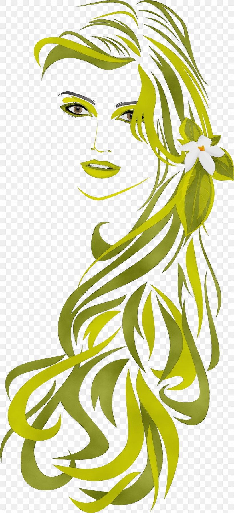 Green Leaf Plant Line Art Clip Art, PNG, 1369x2993px, Watercolor, Green, Leaf, Line Art, Paint Download Free