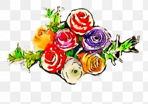 Flowers Watercolor - Flower Floral Design Watercolor Painting Art PNG
