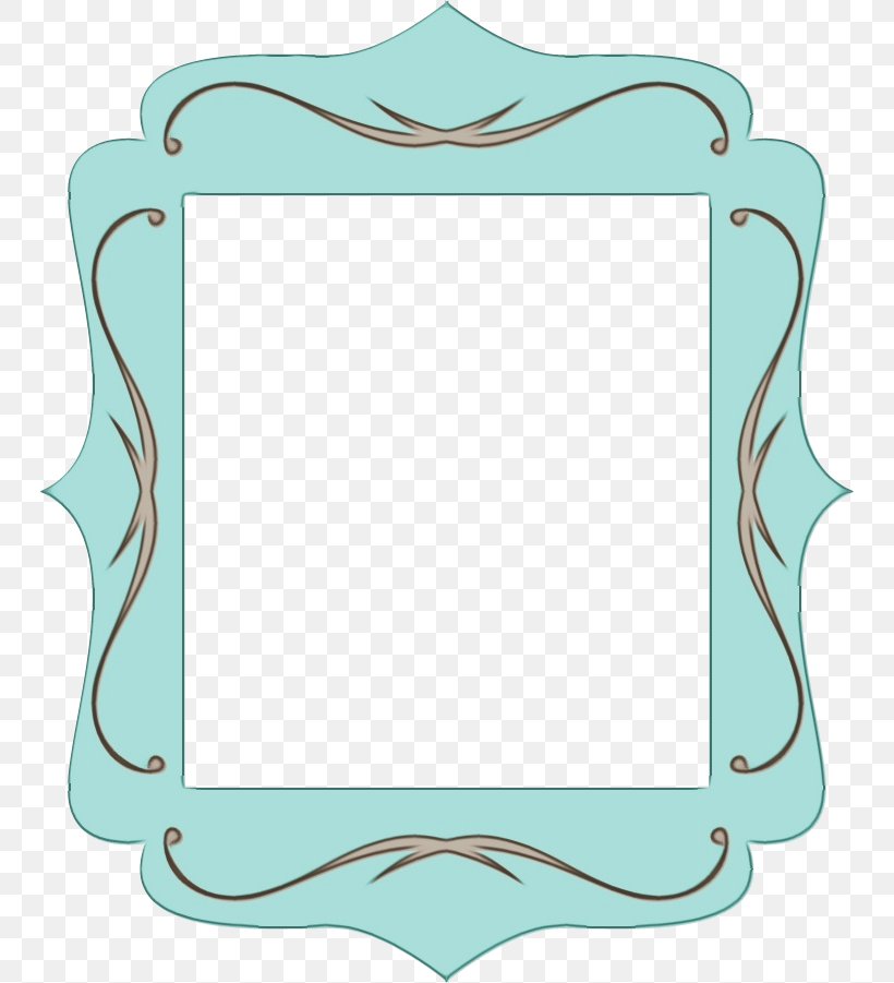 Green Background Frame, PNG, 746x901px, Picture Frames, Aqua, Green, Mirror, Picture Frame Download Free