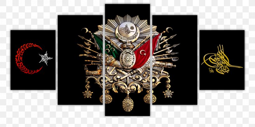 Coat Of Arms Of The Ottoman Empire Painting Tughra Canvas, PNG, 984x492px, Ottoman Empire, Abdul Hamid Ii, Brand, Canvas, Cimricom Download Free