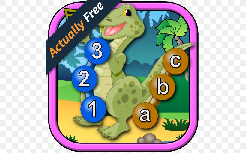 Connect SAMBUNG TITIK Kids Dinosaur Join The Dots App Store Android, PNG, 512x512px, Connect, Android, App Store, Cartoon, Connect The Dots Download Free