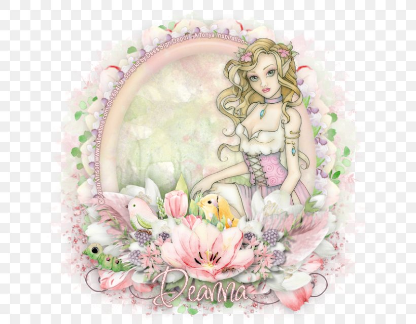 Floral Design Fairy Pink M, PNG, 640x640px, Floral Design, Fairy, Fictional Character, Flower, Flower Arranging Download Free
