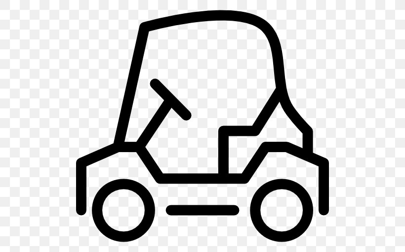 Golf Buggies Car Clip Art, PNG, 512x512px, Golf, Area, Black And White, Car, Cart Download Free