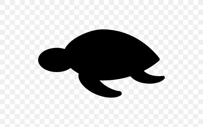 Sea Turtle Reptile Clip Art, PNG, 512x512px, Sea Turtle, Animal, Black And White, Fauna, Icon Design Download Free