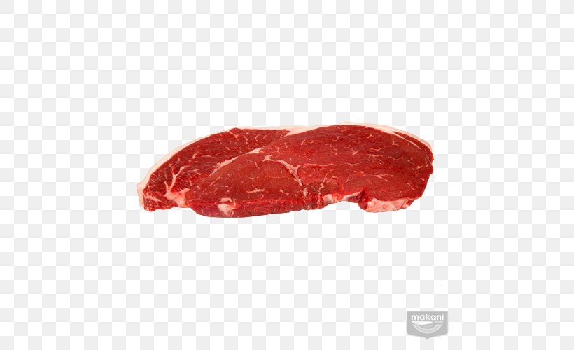 Sirloin Steak Ham Game Meat Bresaola Beef Tenderloin, PNG, 500x500px, Watercolor, Cartoon, Flower, Frame, Heart Download Free