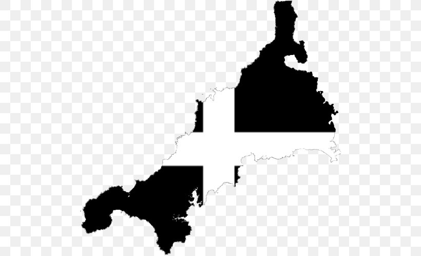 Cornwall Map British Isles Wales Geography, PNG, 514x498px, Cornwall, Black, Black And White, British Isles, Diagram Download Free
