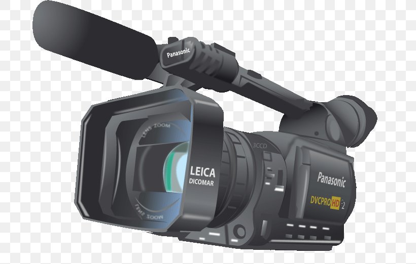 Digital Video Video Cameras Professional Video Camera Digital Cameras Clip Art, PNG, 691x522px, Digital Video, Camera, Camera Accessory, Camera Lens, Camera Operator Download Free