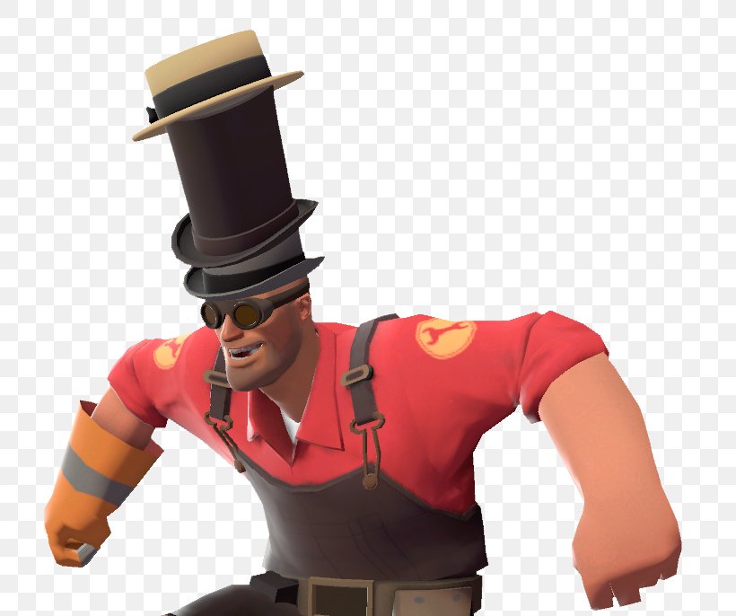 Team Fortress 2 The Orange Box Engineer Valve Corporation Dota 2, PNG, 742x686px, Team Fortress 2, Action Figure, Chapeau Claque, Dota 2, Engineer Download Free