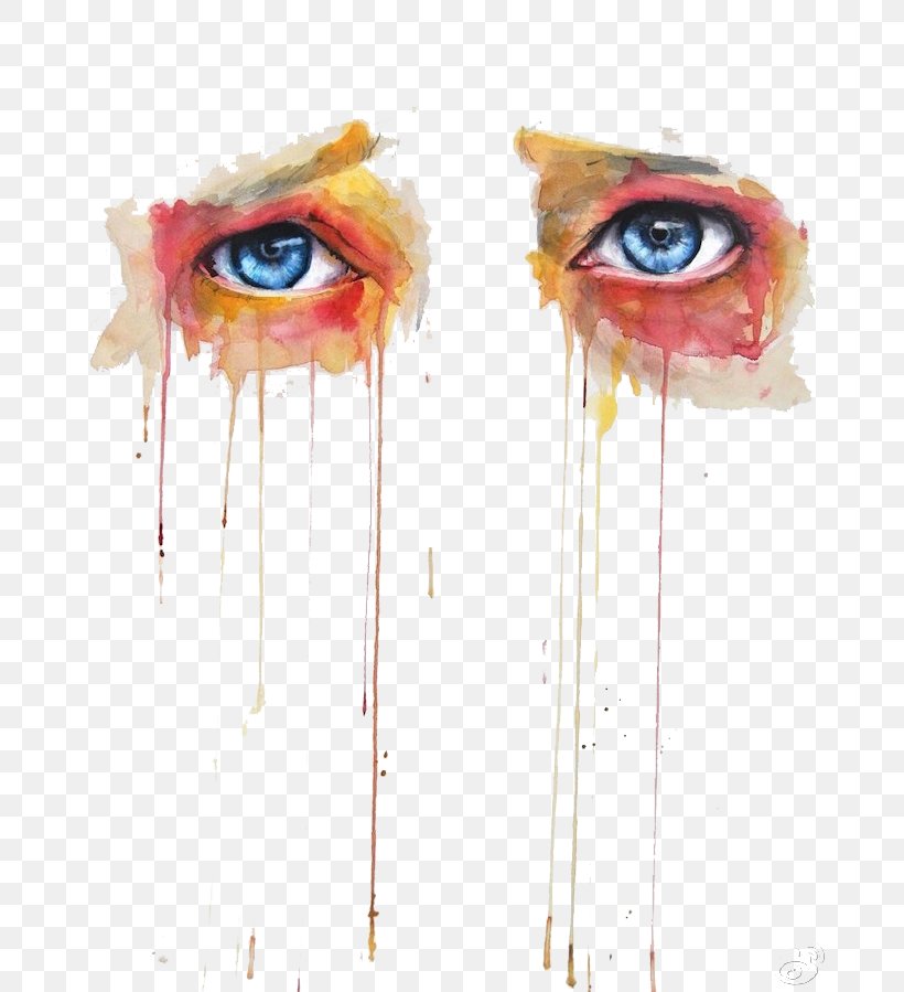 Visual Arts Watercolor Painting Eye, PNG, 690x899px, Visual Arts, Art, Artist, Color, Contemporary Art Download Free