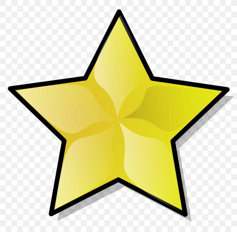 Star Gold Clip Art, PNG, 800x800px, Star, Area, Cartoon, Fivepointed Star, Gold Download Free