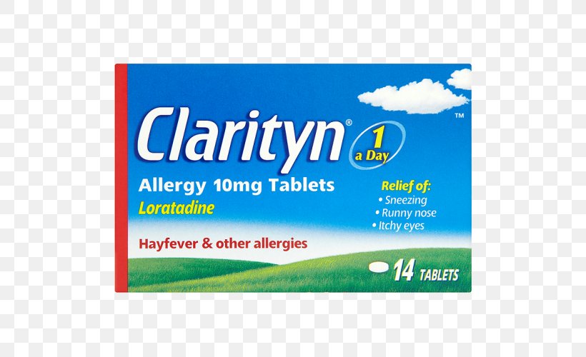 Hay Fever Loratadine Tablet Allergy Chlorphenamine, PNG, 500x500px, Hay Fever, Active Ingredient, Advertising, Allergy, Antihistamine Download Free