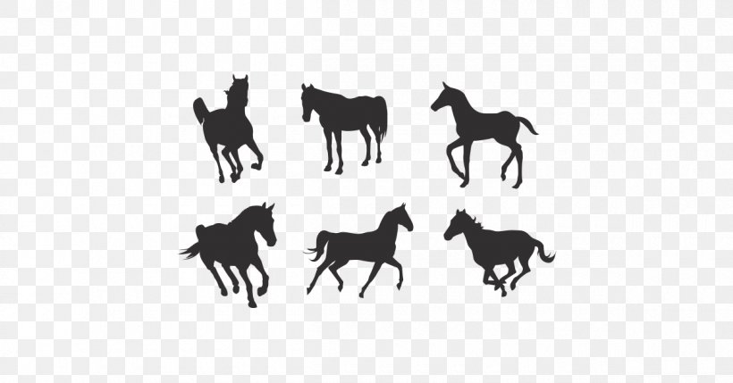 Horse Silhouette Clip Art, PNG, 1200x628px, Horse, Art, Black, Black And White, Colt Download Free