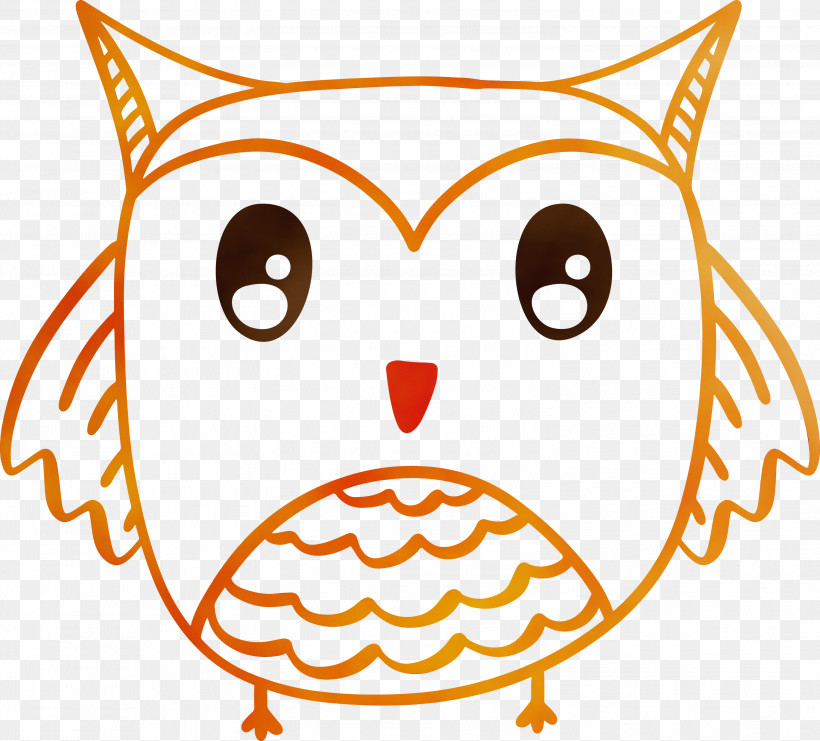 Line Art Birds Snout Beak Owl M, PNG, 3000x2712px, Cartoon Owl, Beak, Birds, Cute Owl, Line Download Free