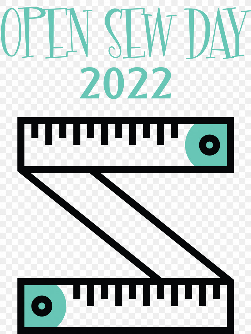 Open Sew Day Sew Day, PNG, 2258x2999px, Line, Geometry, Mathematics, Meter, Teal Download Free