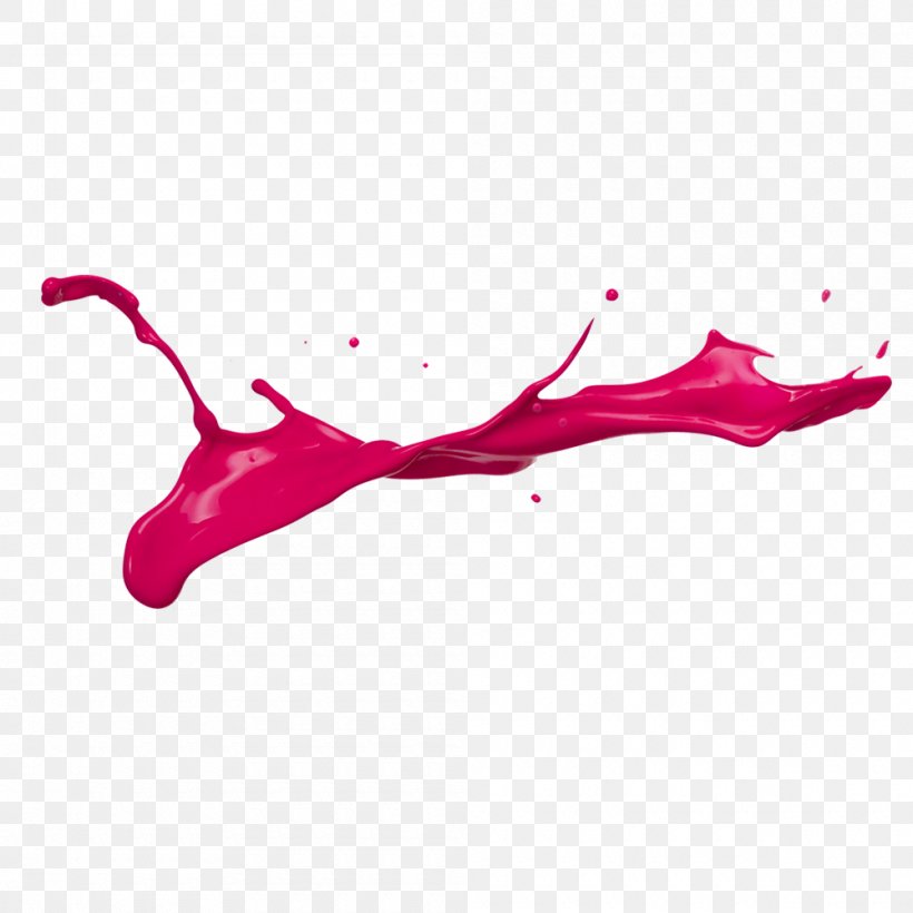 Painting Splash, PNG, 1000x1000px, Paint, Brush, Color, Ink, Magenta Download Free