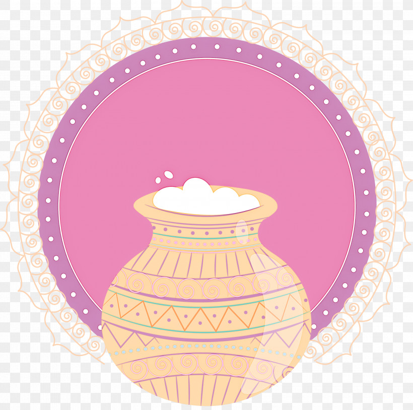 Pongal, PNG, 3000x2980px, Pongal, Pattern M, Purple Download Free