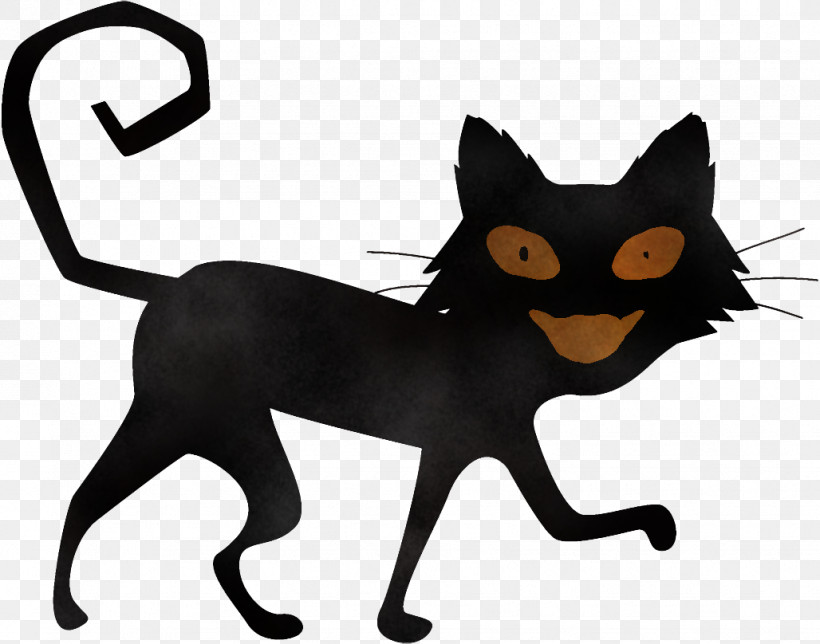 Black Cat Halloween Cat, PNG, 1028x808px, Black Cat, Animation, Bombay, Cartoon, Cat Download Free